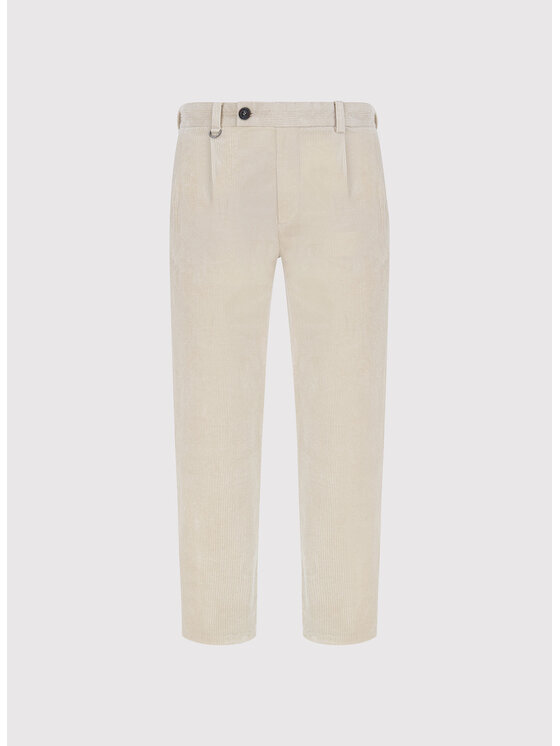 Pako Lorente Pako Lorente Spodnie materiałowe P25WF-WX-005 Beżowy Regular Fit