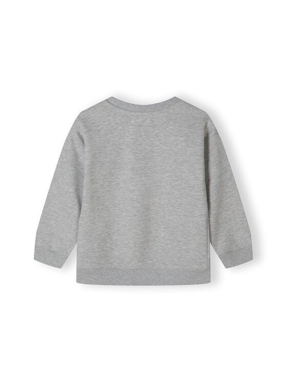 minoti minoti Bluza 23fleece15 Szary Oversize