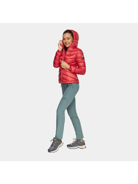 Alpinus Alpinus Kurtka puchowa Rocca Czerwony Slim Fit