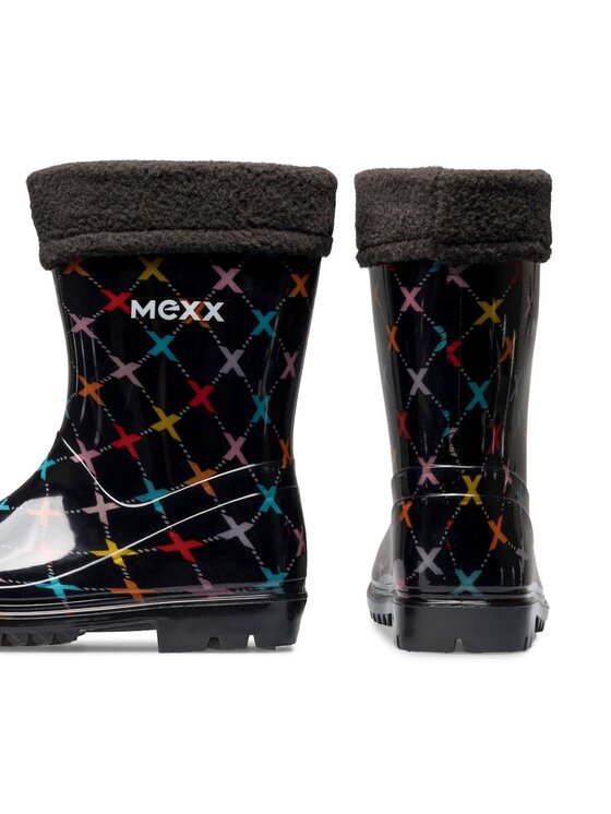 MEXX MEXX Гумени ботуши MXGIG000101K Черен