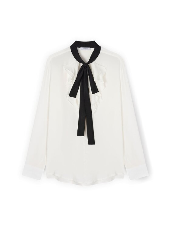 Motivi Motivi Blusa 2732Q001894N011 Bianco Regular Fit