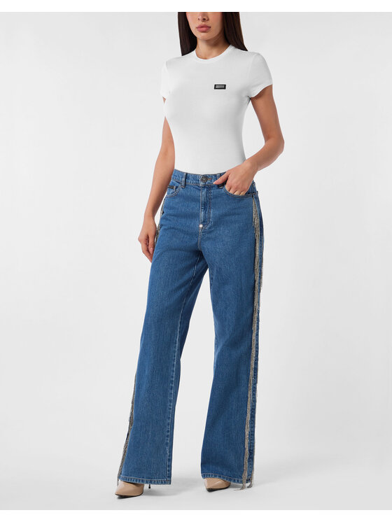 PHILIPP PLEIN PHILIPP PLEIN Jeansy 27211 Szary Skater Fit