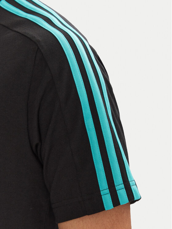 adidas adidas Tričko Mercedes - AMG Petronas Formula One Team DNA JV5425 Čierna Regular Fit