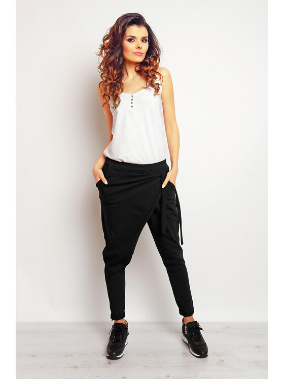Infinite You Infinite You Dámske nohavice M092 Čierna Basic Fit
