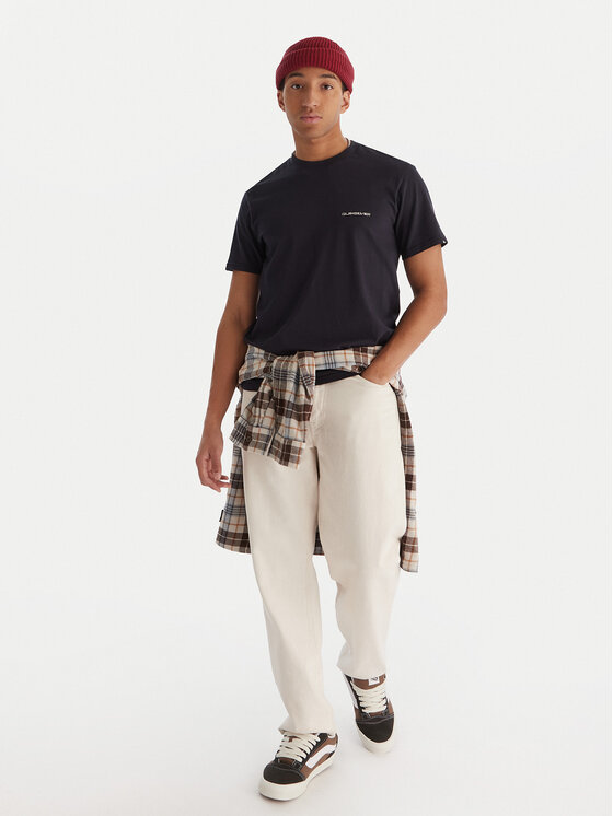 Quiksilver Quiksilver T-krekls Ev Desert Waves EQYZT08183 Tumši zils Regular Fit