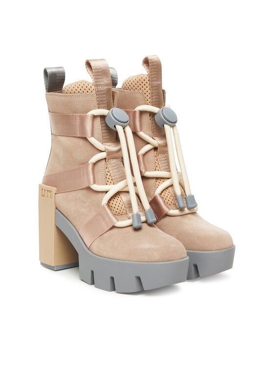 United Nude United Nude Škornji Grip Nomad Mid II 1076486157 Roza