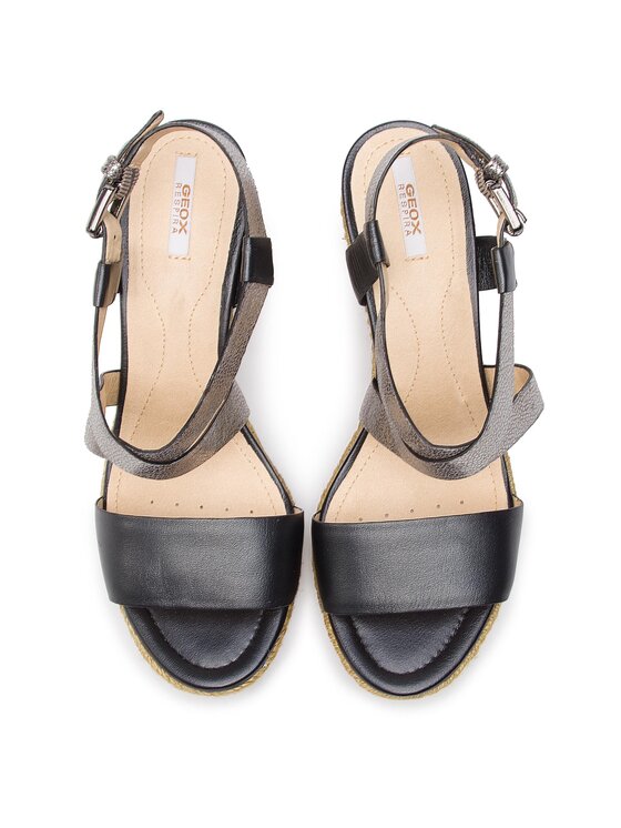 Geox Geox Espadrilky D Soleil B D72N7B 0BVQD C9999 Černá
