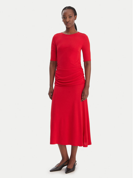 Tommy Hilfiger Tommy Hilfiger Abito da cocktail Festive WW0WW47872 Rosso Slim Fit