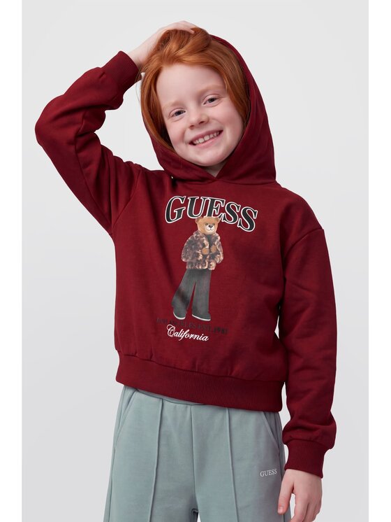 Guess Kids Guess Kids Sveter 184388 Červená Classic Fit