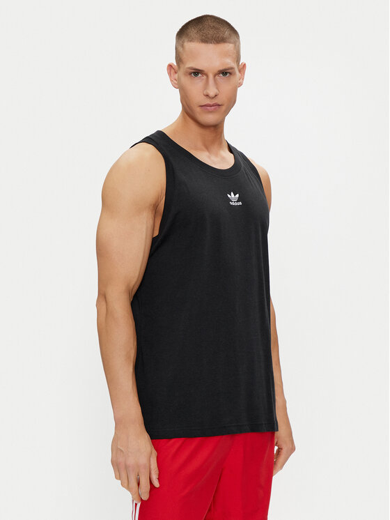 adidas adidas Мъжки топ Essentials+ Made With Hemp Tank Top HR8619 Черен Slim Fit