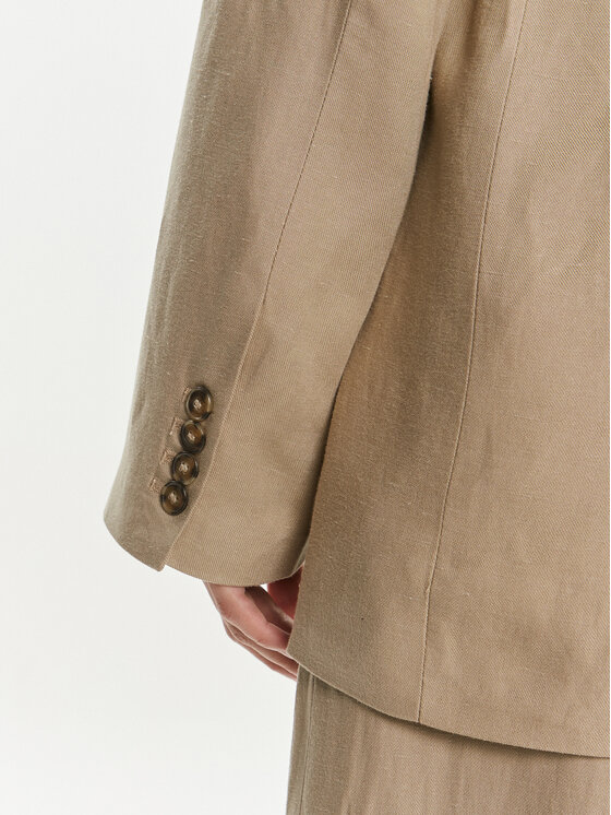 Herskind Herskind Σακάκι Mercy 5116840 Μπεζ Relaxed Fit