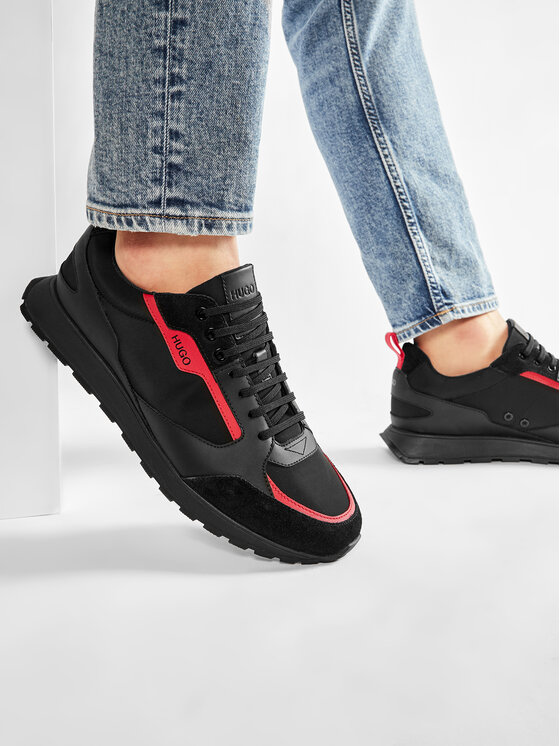 HUGO Hugo Snīkeri Icelin 50451740 10234982 01 Melns