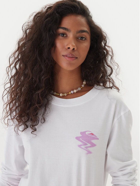 Quiksilver Quiksilver Blusa EQWZT03200 Bianco Regular Fit