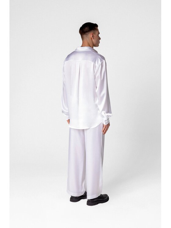 LE POSSÉ LE POSSÉ Camicia MSSWCF Bianco Regular Fit