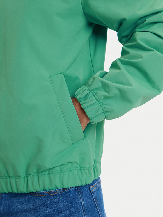 Tommy Jeans Tommy Jeans Bunda pro přechodné období Essential DM0DM22720 Zelená Regular Fit