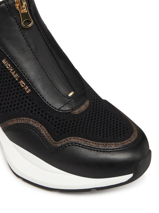 MICHAEL Michael Kors MICHAEL Michael Kors Tenisice Zuma Mixed-Media Trainer 43F5ZUFP1L Crna