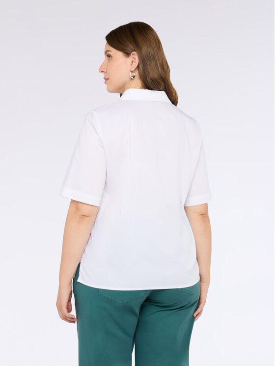 Fiorella Rubino Fiorella Rubino Koszula 5115T001358N011 Biały Regular Fit