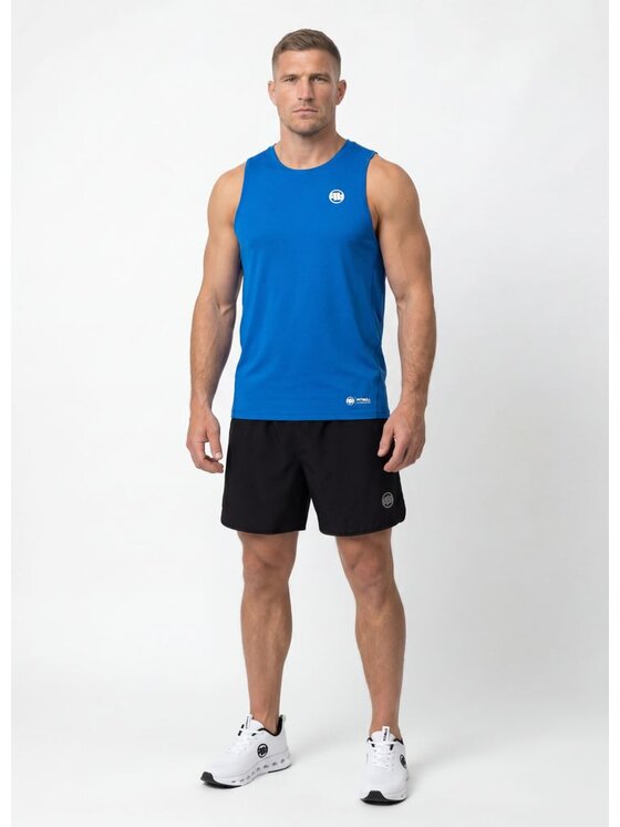 PITBULL PITBULL Tank top RUNWAY Niebieski Regular Fit
