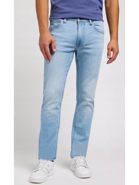 Lee Lee Jeansy Daren Zip Fly Niebieski Regular Fit