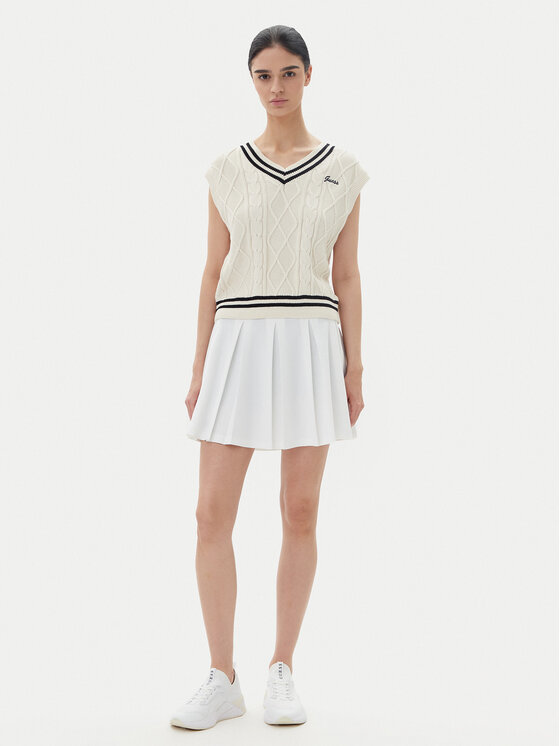 Guess Guess Maglione V5GR00 Z3FB1 Bianco Classic Fit