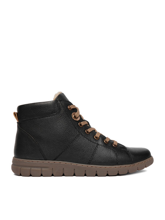 Go Soft Go Soft Schnürschuhe CEO-WI23-GHANA-03B Schwarz