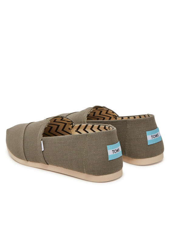 Toms Toms Туфлі Alpargata Classic 10021903 Сірий
