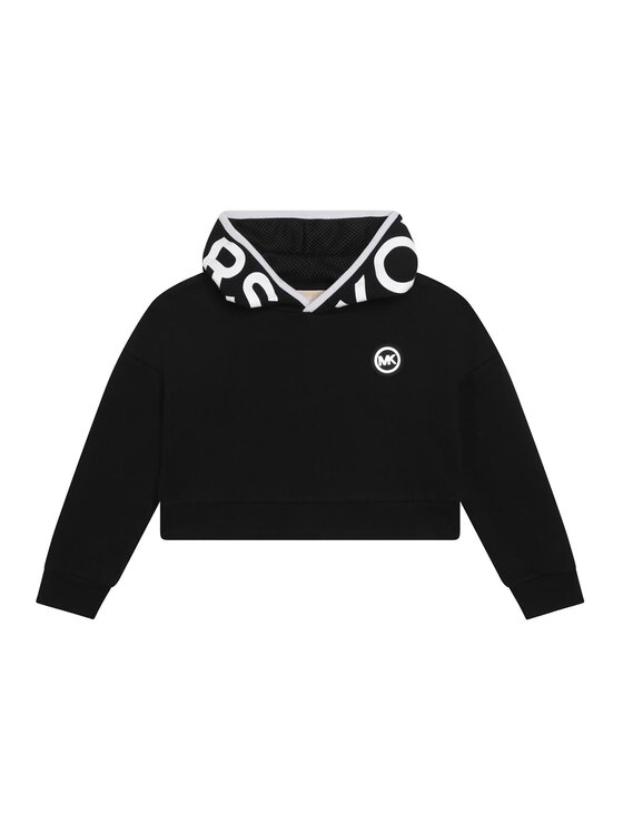 MICHAEL KORS KIDS MICHAEL KORS KIDS Bluza R15174 S Czarny Regular Fit