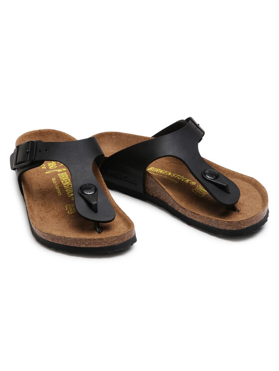 Birkenstock Birkenstock В'єтнамки Gizeh Kinder 846143 Чорний