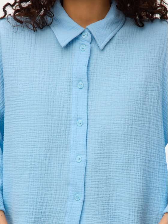 Vero Moda Vero Moda Camicia Natali 10279685 Blu Standard Fit