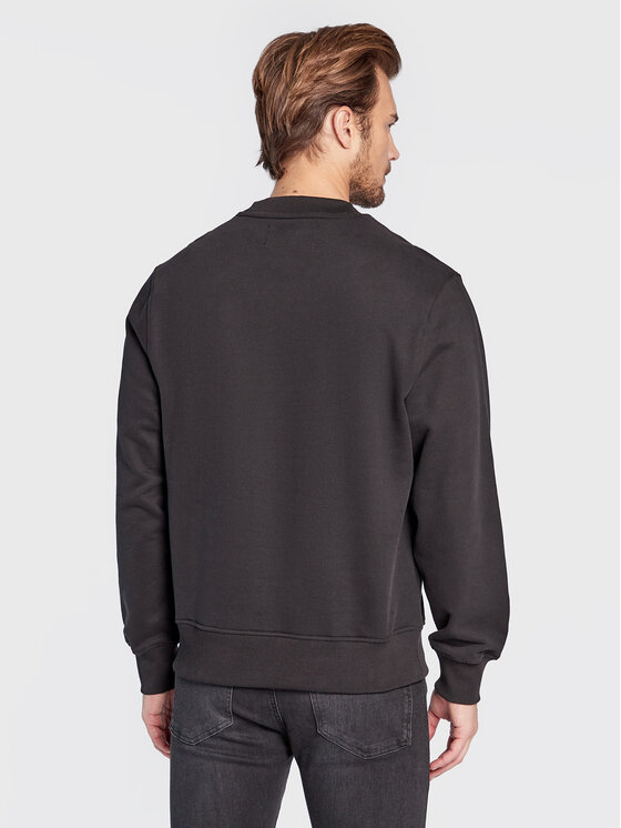 Calvin Klein Jeans Calvin Klein Jeans Μπλούζα J30J322534 Μαύρο Relaxed Fit