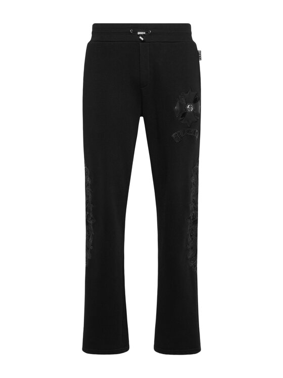 PHILIPP PLEIN PHILIPP PLEIN Spodnie dresowe 25985 Czarny Jogger Fit
