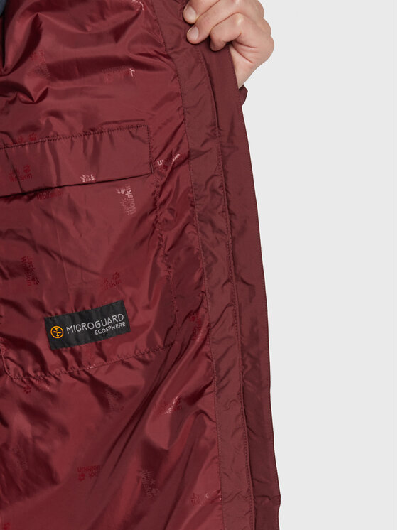 Jack Wolfskin Jack Wolfskin Giacca di transizione North York 1206381 Bordeaux Regular Fit