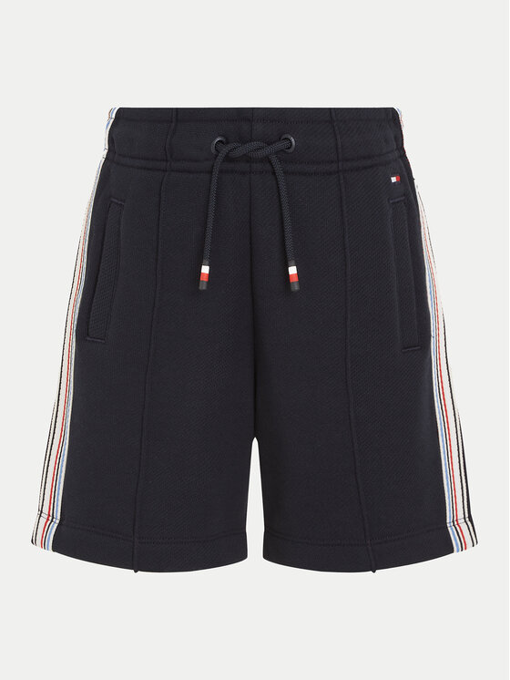 Tommy Hilfiger Tommy Hilfiger Sport rövidnadrág KB0KB08842 Sötétkék Regular Fit