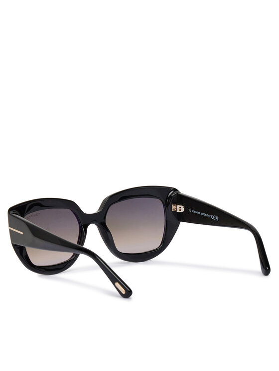 Tom Ford Tom Ford Okulary przeciwsłoneczne Satzman FT1192 01B Czarny