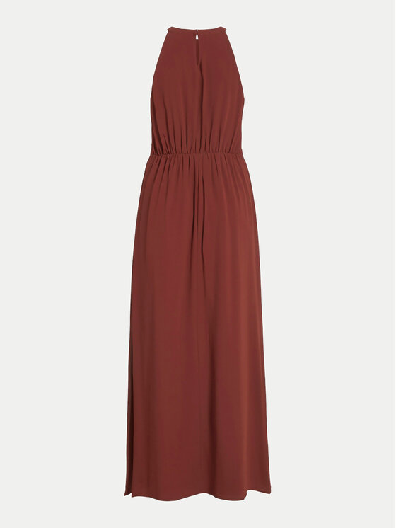 Vila Vila Abendkleid Milina 14052647 Braun Regular Fit