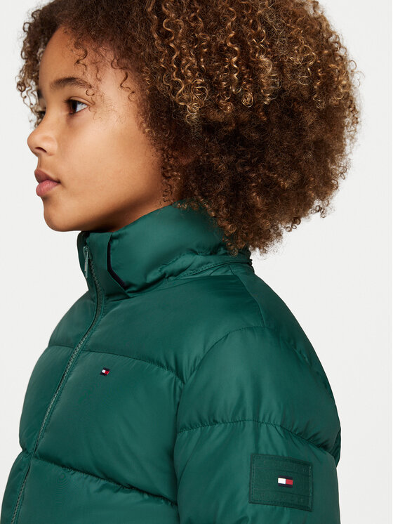 Tommy Hilfiger Tommy Hilfiger Žieminė striukė Essential KB0KB08341 D Žalia Regular Fit