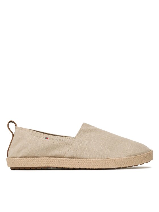 Tommy Hilfiger Tommy Hilfiger Espadrilles Th Espadrille Core Chambray FM0FM04451 Bēšs
