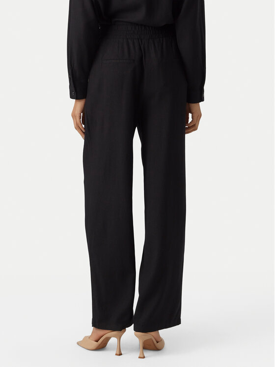 Vero Moda Vero Moda Hlače Jesmilo 10287363 Crna Regular Fit