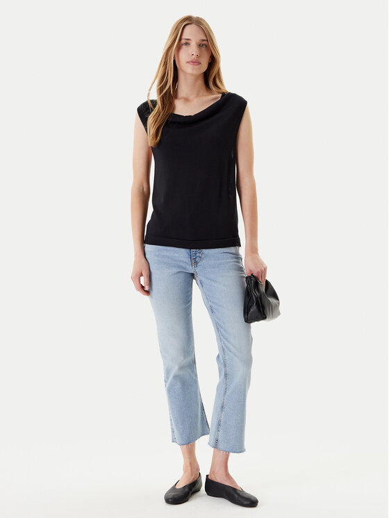 United Colors Of Benetton United Colors Of Benetton Majica 123VD10DD Siva Regular Fit