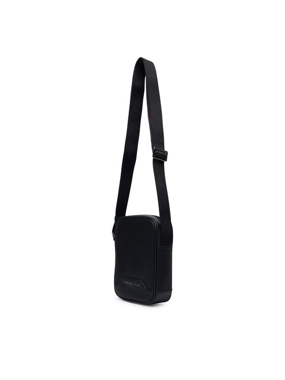 Tommy Hilfiger Tommy Hilfiger Umhängetasche Th Textured Mini Reporter AM0AM14701 Schwarz