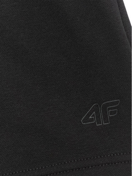 4F 4F Szorty sportowe BASIC+ Czarny Regular Fit