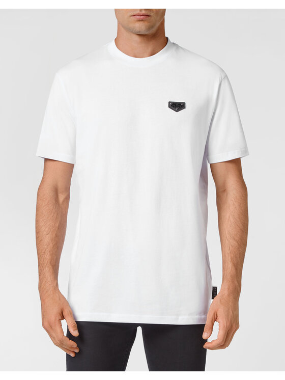 PHILIPP PLEIN PHILIPP PLEIN Tričko 11 Biela Regular Fit
