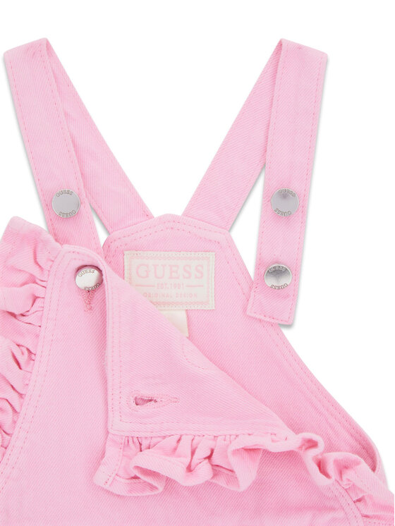 Guess Guess Kertésznadrág K6GK13 WR510 Világos rózsaszín Regular Fit