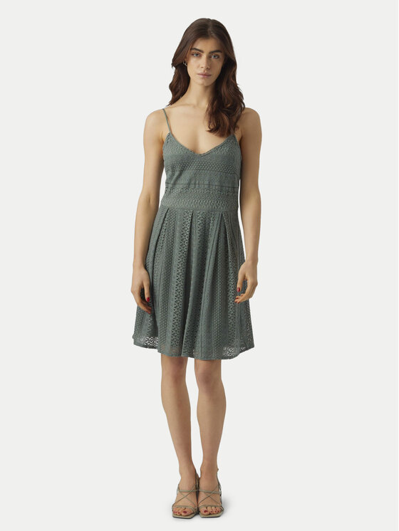 Vero Moda Vero Moda Ljetna haljina Honey 10220925 Zelena Regular Fit