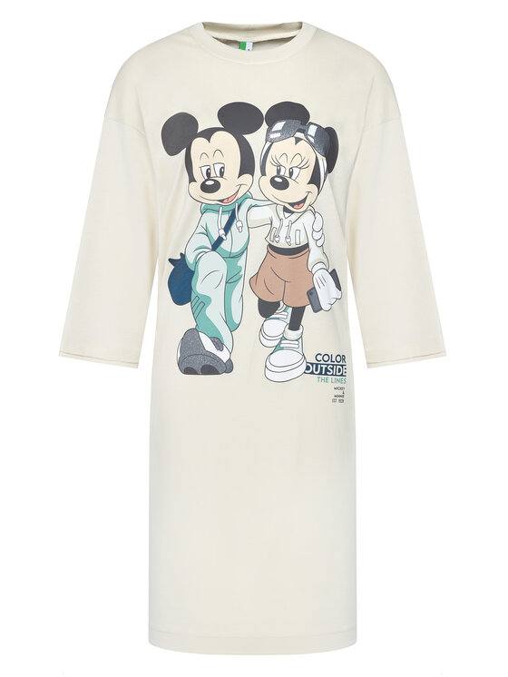 United Colors Of Benetton United Colors Of Benetton Νυχτικό 3Y5E3C01G Μπεζ Relaxed Fit