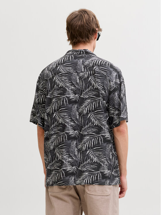 Jack & Jones Jack & Jones Koszula Jeff 12288854 Czarny Relaxed Fit