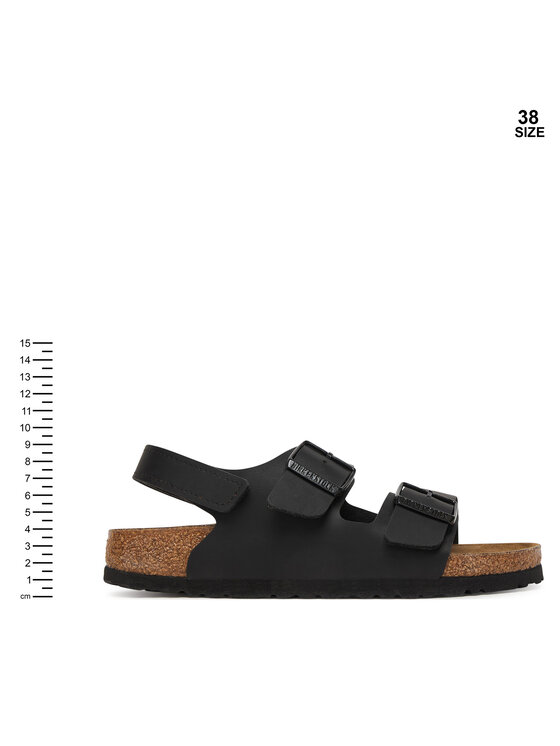 Birkenstock Birkenstock Sandale Milano As Kids 1032009 D Crna