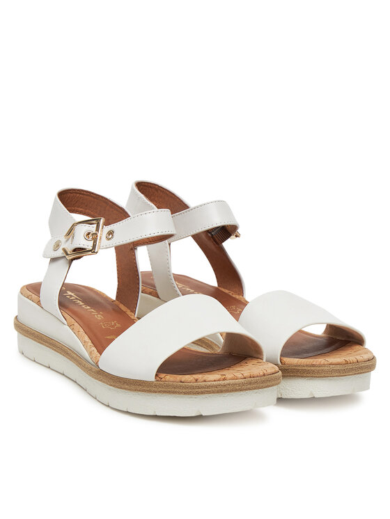 Tamaris Tamaris Sandály 1-28222-42 Bílá
