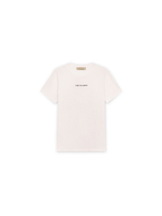 Trussardi Trussardi T-Shirt G0698000164N001 Biały Regular Fit