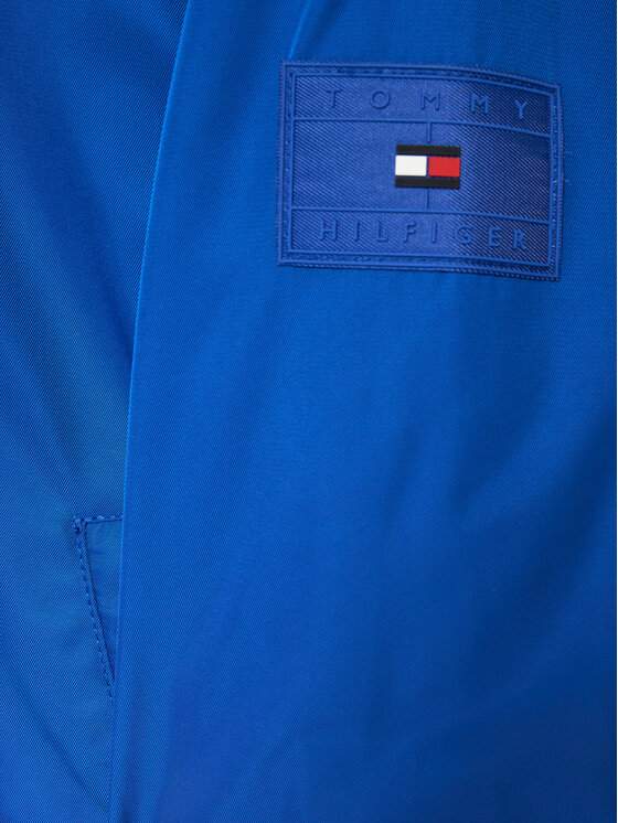 Tommy Hilfiger Tommy Hilfiger Bundy bomber Th Logo Bomber Jacket KB0KB08742 Modrá Regular Fit